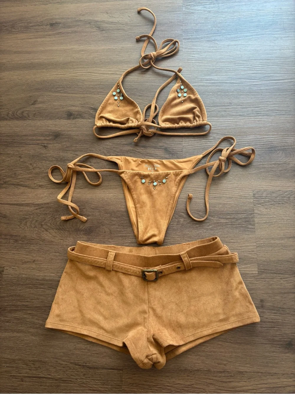 3 Piece Frankie's Bikinis x Bella Hadid Set
